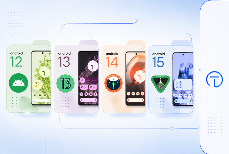 Android 12, 13, 14 e 15: principais diferenças